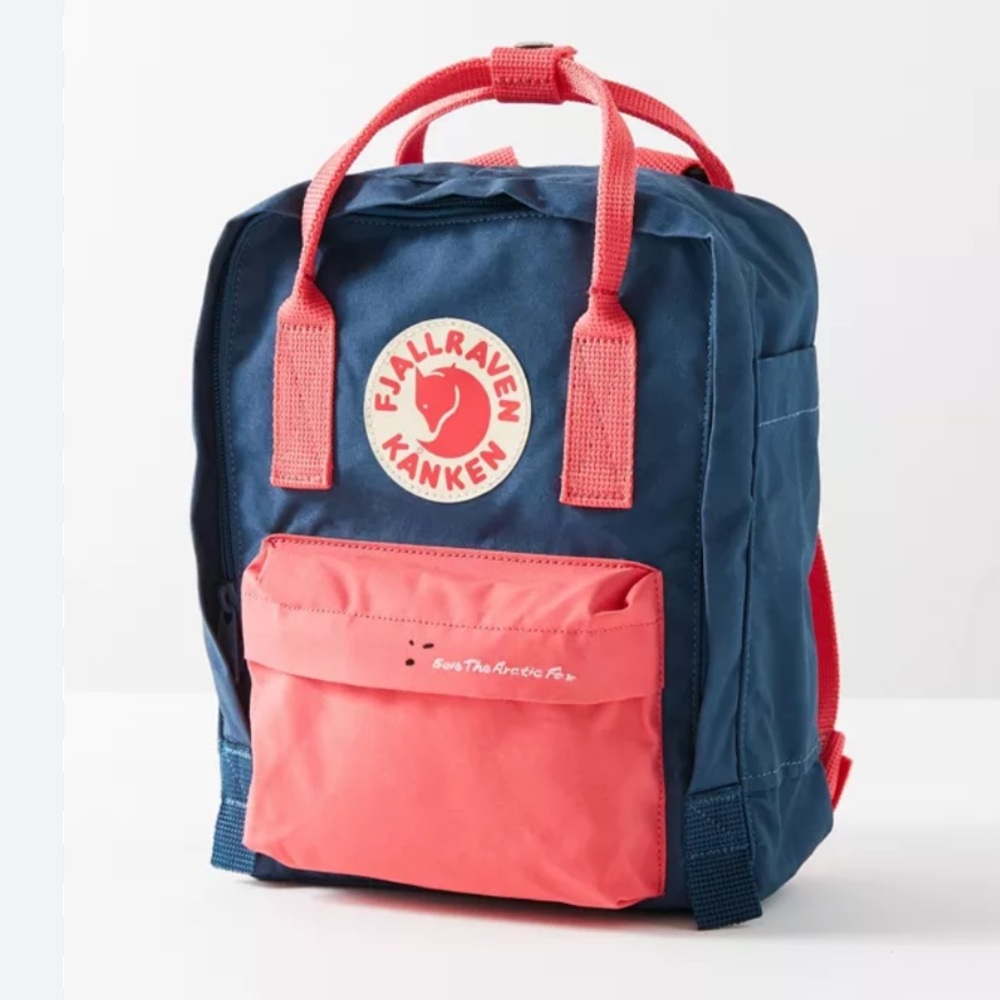 Save The Arctic Fox Fjallraven Mini Kanken Backpack